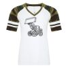 ATC&TRADE; EUROSPUN&REG; RING SPUN BASEBALL LADIES' TEE ATC0822L Thumbnail