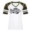 ATC&TRADE; EUROSPUN&REG; RING SPUN BASEBALL LADIES' TEE ATC0822L Thumbnail