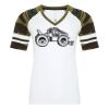ATC&TRADE; EUROSPUN&REG; RING SPUN BASEBALL LADIES' TEE ATC0822L Thumbnail