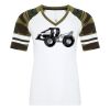 ATC&TRADE; EUROSPUN&REG; RING SPUN BASEBALL LADIES' TEE ATC0822L Thumbnail