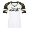 ATC&TRADE; EUROSPUN&REG; RING SPUN BASEBALL LADIES' TEE ATC0822L Thumbnail