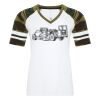 ATC&TRADE; EUROSPUN&REG; RING SPUN BASEBALL LADIES' TEE ATC0822L Thumbnail