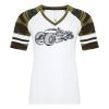 ATC&TRADE; EUROSPUN&REG; RING SPUN BASEBALL LADIES' TEE ATC0822L Thumbnail