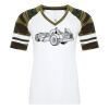 ATC&TRADE; EUROSPUN&REG; RING SPUN BASEBALL LADIES' TEE ATC0822L Thumbnail