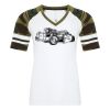ATC&TRADE; EUROSPUN&REG; RING SPUN BASEBALL LADIES' TEE ATC0822L Thumbnail