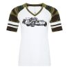 ATC&TRADE; EUROSPUN&REG; RING SPUN BASEBALL LADIES' TEE ATC0822L Thumbnail