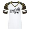ATC&TRADE; EUROSPUN&REG; RING SPUN BASEBALL LADIES' TEE ATC0822L Thumbnail