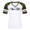 ATC&TRADE; EUROSPUN&REG; RING SPUN BASEBALL LADIES' TEE ATC0822L Thumbnail