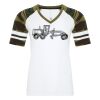 ATC&TRADE; EUROSPUN&REG; RING SPUN BASEBALL LADIES' TEE ATC0822L Thumbnail
