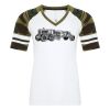 ATC&TRADE; EUROSPUN&REG; RING SPUN BASEBALL LADIES' TEE ATC0822L Thumbnail