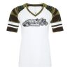 ATC&TRADE; EUROSPUN&REG; RING SPUN BASEBALL LADIES' TEE ATC0822L Thumbnail