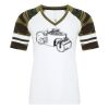 ATC&TRADE; EUROSPUN&REG; RING SPUN BASEBALL LADIES' TEE ATC0822L Thumbnail