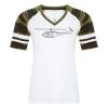 ATC&TRADE; EUROSPUN&REG; RING SPUN BASEBALL LADIES' TEE ATC0822L Thumbnail