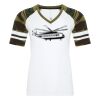 ATC&TRADE; EUROSPUN&REG; RING SPUN BASEBALL LADIES' TEE ATC0822L Thumbnail