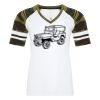 ATC&TRADE; EUROSPUN&REG; RING SPUN BASEBALL LADIES' TEE ATC0822L Thumbnail