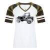 ATC&TRADE; EUROSPUN&REG; RING SPUN BASEBALL LADIES' TEE ATC0822L Thumbnail