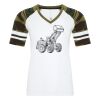 ATC&TRADE; EUROSPUN&REG; RING SPUN BASEBALL LADIES' TEE ATC0822L Thumbnail