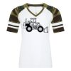 ATC&TRADE; EUROSPUN&REG; RING SPUN BASEBALL LADIES' TEE ATC0822L Thumbnail