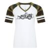 ATC&TRADE; EUROSPUN&REG; RING SPUN BASEBALL LADIES' TEE ATC0822L Thumbnail