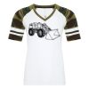 ATC&TRADE; EUROSPUN&REG; RING SPUN BASEBALL LADIES' TEE ATC0822L Thumbnail