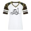 ATC&TRADE; EUROSPUN&REG; RING SPUN BASEBALL LADIES' TEE ATC0822L Thumbnail