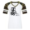 ATC&TRADE; EUROSPUN&REG; RING SPUN BASEBALL LADIES' TEE ATC0822L Thumbnail