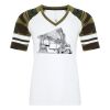 ATC&TRADE; EUROSPUN&REG; RING SPUN BASEBALL LADIES' TEE ATC0822L Thumbnail