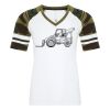ATC&TRADE; EUROSPUN&REG; RING SPUN BASEBALL LADIES' TEE ATC0822L Thumbnail