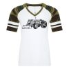 ATC&TRADE; EUROSPUN&REG; RING SPUN BASEBALL LADIES' TEE ATC0822L Thumbnail