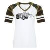 ATC&TRADE; EUROSPUN&REG; RING SPUN BASEBALL LADIES' TEE ATC0822L Thumbnail