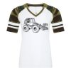 ATC&TRADE; EUROSPUN&REG; RING SPUN BASEBALL LADIES' TEE ATC0822L Thumbnail