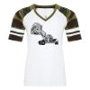 ATC&TRADE; EUROSPUN&REG; RING SPUN BASEBALL LADIES' TEE ATC0822L Thumbnail