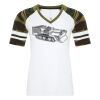 ATC&TRADE; EUROSPUN&REG; RING SPUN BASEBALL LADIES' TEE ATC0822L Thumbnail
