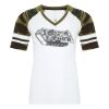 ATC&TRADE; EUROSPUN&REG; RING SPUN BASEBALL LADIES' TEE ATC0822L Thumbnail