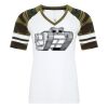 ATC&TRADE; EUROSPUN&REG; RING SPUN BASEBALL LADIES' TEE ATC0822L Thumbnail