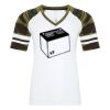 ATC&TRADE; EUROSPUN&REG; RING SPUN BASEBALL LADIES' TEE ATC0822L Thumbnail