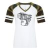 ATC&TRADE; EUROSPUN&REG; RING SPUN BASEBALL LADIES' TEE ATC0822L Thumbnail