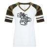 ATC&TRADE; EUROSPUN&REG; RING SPUN BASEBALL LADIES' TEE ATC0822L Thumbnail