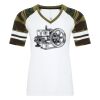 ATC&TRADE; EUROSPUN&REG; RING SPUN BASEBALL LADIES' TEE ATC0822L Thumbnail