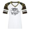 ATC&TRADE; EUROSPUN&REG; RING SPUN BASEBALL LADIES' TEE ATC0822L Thumbnail