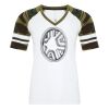 ATC&TRADE; EUROSPUN&REG; RING SPUN BASEBALL LADIES' TEE ATC0822L Thumbnail