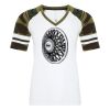 ATC&TRADE; EUROSPUN&REG; RING SPUN BASEBALL LADIES' TEE ATC0822L Thumbnail