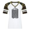 ATC&TRADE; EUROSPUN&REG; RING SPUN BASEBALL LADIES' TEE ATC0822L Thumbnail
