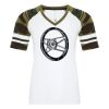 ATC&TRADE; EUROSPUN&REG; RING SPUN BASEBALL LADIES' TEE ATC0822L Thumbnail