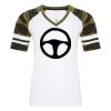 ATC&TRADE; EUROSPUN&REG; RING SPUN BASEBALL LADIES' TEE ATC0822L Thumbnail