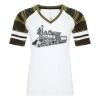 ATC&TRADE; EUROSPUN&REG; RING SPUN BASEBALL LADIES' TEE ATC0822L Thumbnail
