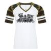 ATC&TRADE; EUROSPUN&REG; RING SPUN BASEBALL LADIES' TEE ATC0822L Thumbnail