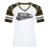 ATC&TRADE; EUROSPUN&REG; RING SPUN BASEBALL LADIES' TEE ATC0822L Thumbnail