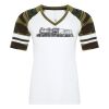 ATC&TRADE; EUROSPUN&REG; RING SPUN BASEBALL LADIES' TEE ATC0822L Thumbnail