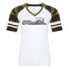 ATC&TRADE; EUROSPUN&REG; RING SPUN BASEBALL LADIES' TEE ATC0822L Thumbnail